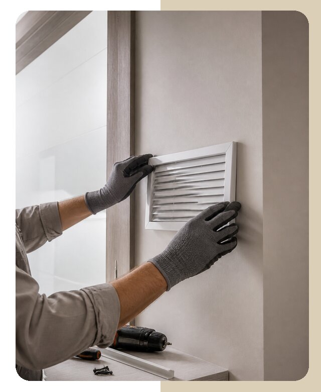 Установка вентиляционной решетки в Бугуруслане от 2548 р. | ДвериЛегко-Бгр