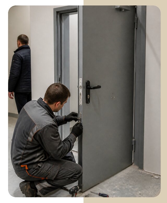 Ремонт противопожарной двери в Бугуруслане по цене 6624 р. | ДвериЛегко-Бгр
